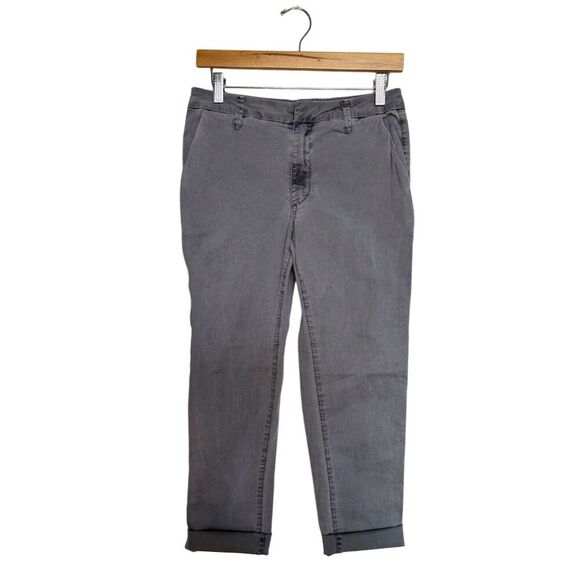NWOT SUNDRY Women’s Roll-Up Standard Chino Trouser Size 26 Gray Chinos - Picture 1 of 9